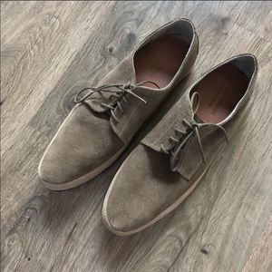 Frank Wright Taupe Leather Shoes
